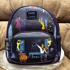 Image of Loungefly Scooby Doo Warner Brothers Monster Chase Mini Backpack Bag
