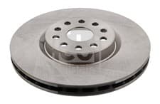 Image of 2 X FEBI BILSTEIN BRAKE DISC FRONT ALFA ROMEO LANCIA 166 KAPPA