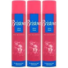 Image of Bristow's Ultra Hold Hairspray 300 ml x 3