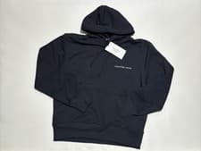 Image of Calvin Klein Jeans Minimalist Logo Hoodie - Navy (Size M) - BNWT
