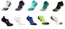Image of Karrimor 2 Pairs Men's Running Socks Low Rise Trainer Gym Anti Odour 7-11, 12-15