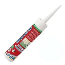 Image of Coloured Silicone Sealant Bathrooms Black Colours 310ml Cartridge Mapei Mapesil