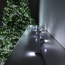 Image of 380 LED 23m Premier Christmas Outdoor 8 Function Timer Lights in Cool White