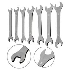 Image of Adjustable Open End Wrench Compact Design for Car Maintenance and Repairs