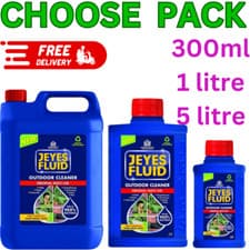 Image of Jeyes Fluid Original 1L-5L Outdoor Cleaner Disinfectant Drain Unblocker MultiUse