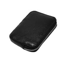 Image of Ricco RFID Blocking Small Leather Card Holder Zipper Purse Billfold Wallet S10