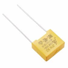 Image of 2.2uF 310VAC X2 Metallised Polypropylene Film Capacitor 27.5mm Pitch