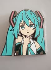 Image of NEW Hatsune Miku Metal Hard Enamel Pin Badge 