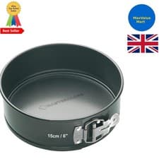 Image of Robust 15 cm Carbon Steel Springform Cake Tin – Dishwasher Safe & Durable
