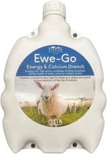 Image of Tyndale Ewe-Go Energy & Calcium Drench, 1L, for Sheep and Goats, Twin Lamb Tr...