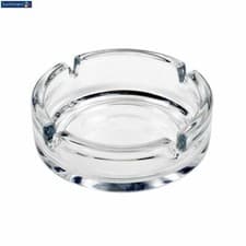 Image of Luminarc Stack Ashtray 10.5cm Clear Home Bar Kitchen New