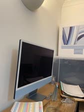 Image of Apple iMac 24" M3 8GB/256GB 10 Core GPU/8 Core CPU Blue Excellent