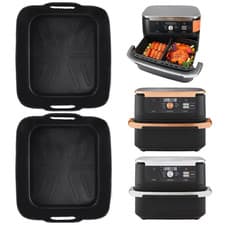 Image of Silicone Air Fryer Liners for Ninja Foodi FlexDrawer AF500UK 10.4L Reusable