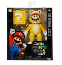 Image of Super Mario Bros. Movie: Cat Mario 5" Figure