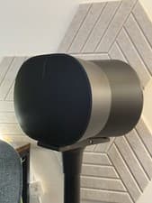 Image of Pair of Sonos Era 300 Adapter for Sanus Speaker Stands (for Sonos One SL)- Black