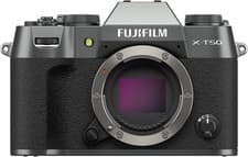 Image of Fujifilm X-T50 Digital Mirrorless Camera Body - Charcoal (No Lens)