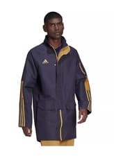 Image of adidas Men's Tiro 3 Stripes Parka Jacket Navy Size XS (p29)