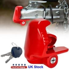 Image of Universal High Security Hitch Lock Caravan Trailer Hitch Coupling Tow Ball Lock