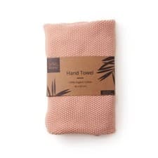 Image of 100% Organic Cotton Hand Towel - Rose