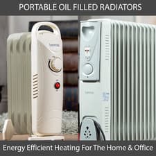 Image of Benross Portable Oil Filled Radiators / Energy Efficient Home & Office Heating