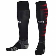 Image of AC Milan Home Black Football Socks 2020/21 BNIB Puma XL UK Adult 12-14