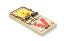 Image of Rat Trap Deadfast Easy Set - Heavy Duty Fast Kill Wooden Snap Trap
