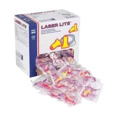 Image of Howard Leight Laser Lite HYGENIC INDIVIDUALLY WRAPPED Ear Plugs