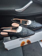 Image of Hush Puppies Dalia Womens Slingback Ballerina Shoes Size 5
