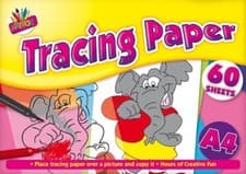 Image of Artbox A4 Tracing Paper Kids Art & Crafts Drawing Copying Pad Book 60 Sheets