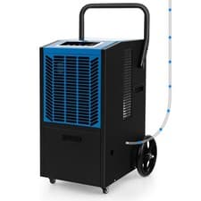Image of COSTWAY 66L Commercial Dehumidifier Industrial Crawl Space Dehumidifier w/Pump