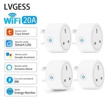 Image of Wireless Smart Plug WiFi Sockets Power Socket for Google Home & Alexa