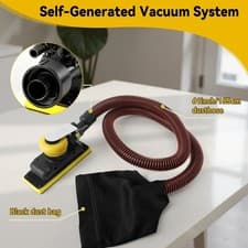 Image of Air Orbital Flat Bed Sander rectangular 70mm x 198mm Sander dust free pneumatic