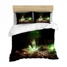 Image of 3D Print Tarot Card Bedding Set 3PCS Duvet Pillowcase Quilt Cover All Size T1