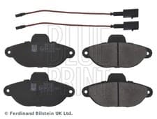 Image of BRAKE PAD SET, DISC BRAKE BLUE PRINT ADL144206 FRONT AXLE FOR FIAT,FORD,LANCIA