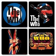 Image of The Who Coaster Set - Pack Of 4 (Sealed) (coa007)