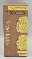 Image of Ecoegg Dryer Eggs Reduces Drying Time Softens Clothes Fragrance Free (Box of 2)
