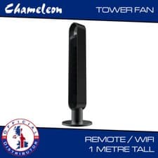 Image of 100cm Tower Fan Electric AIR COOLING Free Standing DIGITAL OSC REMOTE WIFI