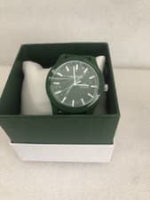 Image of LACOSTE Silicone Watch Lacoste Unisex Mens Womens Sports Fashion Green