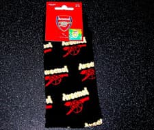 Image of NEW OLD SHOP STOCK - Official ARSENAL FC SOCKS - UK Size 8-11 - MINT WITH TAGS
