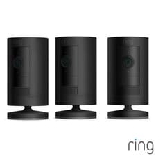 Image of Ring Battery Stick Up Cam Triple Pack in Black