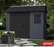 Image of Keter Newton Plus 9ft 5" x 7ft 6" (2.9 x 2.3m) Storage Shed