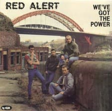 Image of Red Alert - We've Got The Power CLEAR LP COCK SPARRER THE BUSINESS LAST RESORT