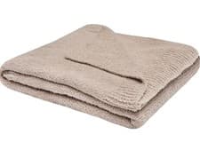 Image of Sleepdown Boucle Chenille Throw Soft Touch Fluffy Fleece Blanket 130x150cm