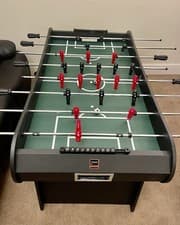 Image of BCE Table Sports Wooden Football Table / Foosball Table – Solid Wood, Good Condi