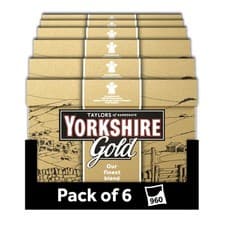 Image of Yorkshire Tea Gold, 6 Boxes of 160 Tea Bags (Total 960 Bags)