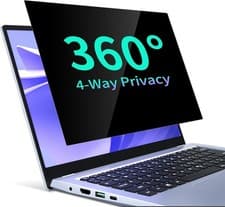 Image of STARY Laptop Privacy Screen 14 Inch,16:9 Aspect Ratio All Round Anti Spy Blue l