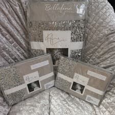 Image of Kylie Minogue MEZZANO PRALINE Super King Duvet & 2 Matching Pillowcases.  BNIP