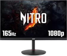 Image of Acer Nitro XV270Pbmiiprfx 27 Inch Full HD Gaming Monitor, 165Hz, 2ms - Black