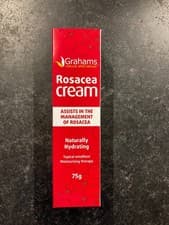 Image of Grahams Natural Rosacea Cream 75g - Anti-Redness Treatment -EXP 2027