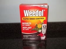 Image of Weedol Rapid Weed Killer Liquid Concentrate 12 Tubes Treats 120m2